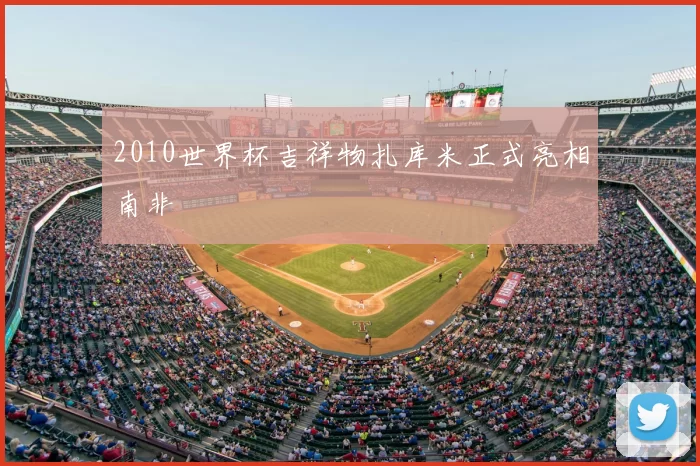 2010世界杯吉祥物扎库米正式亮相南非